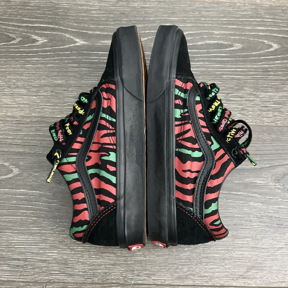 Vans A Tribe Called Quest Womens 5 Skate Shoes Sneakers Anthology Rare Old Skool - Picture 3 of 7